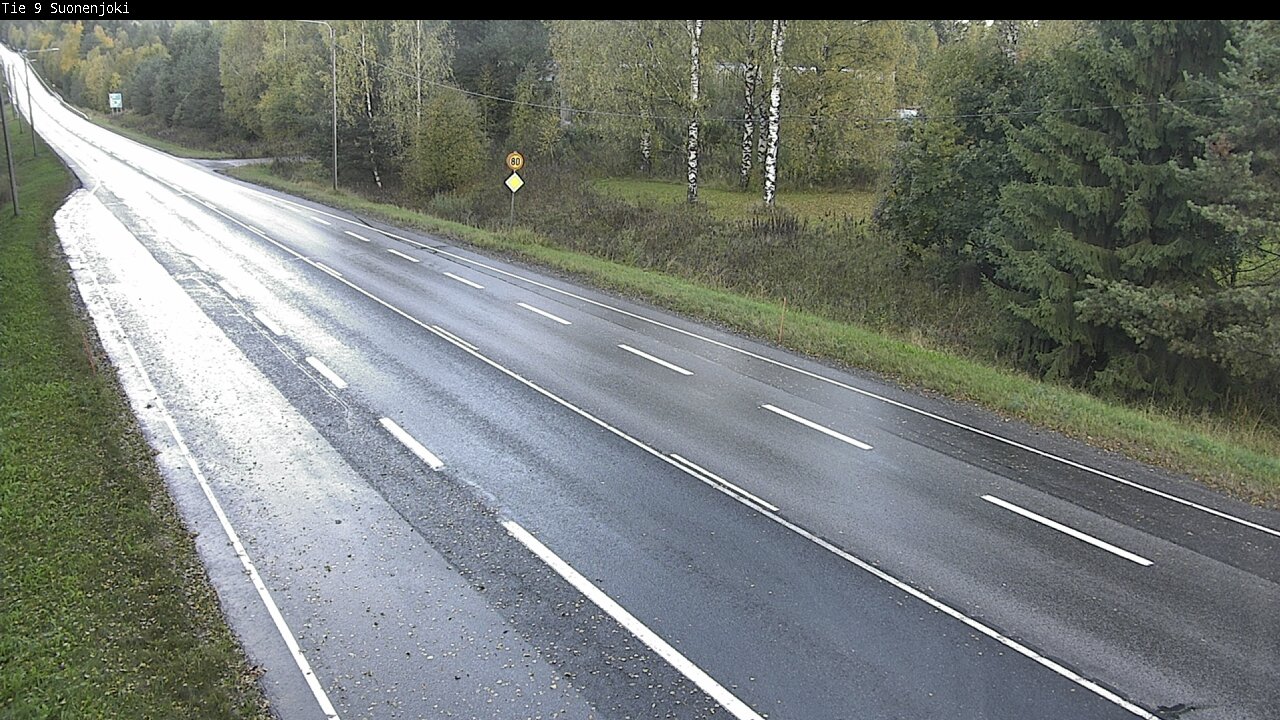 Weather Camera Image Road 9 Suonenjoki, Purola, Suonenjoki, Pohjois-Savo