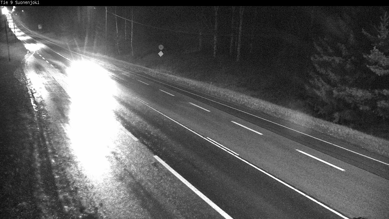 Weather Camera Image Väg 9 Suonenjoki, Purola, Suonenjoki, Pohjois-Savo