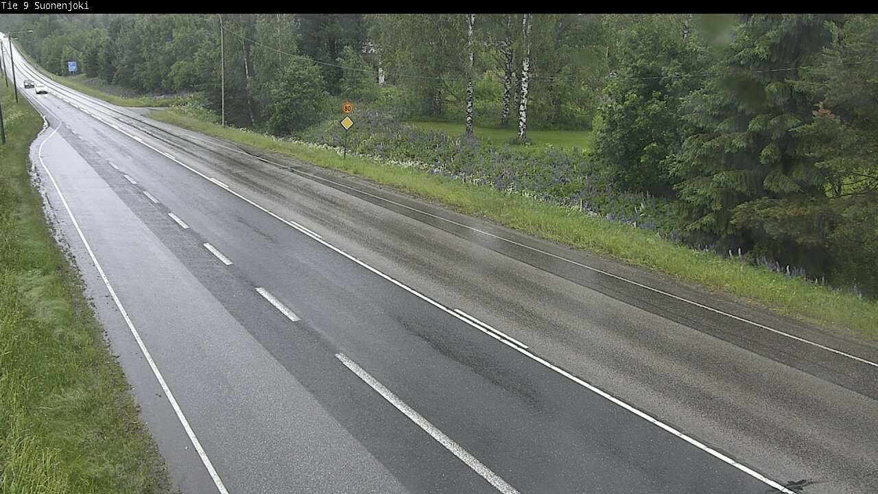 Weather Camera Image Väg 9 Suonenjoki, Purola, Suonenjoki, Pohjois-Savo