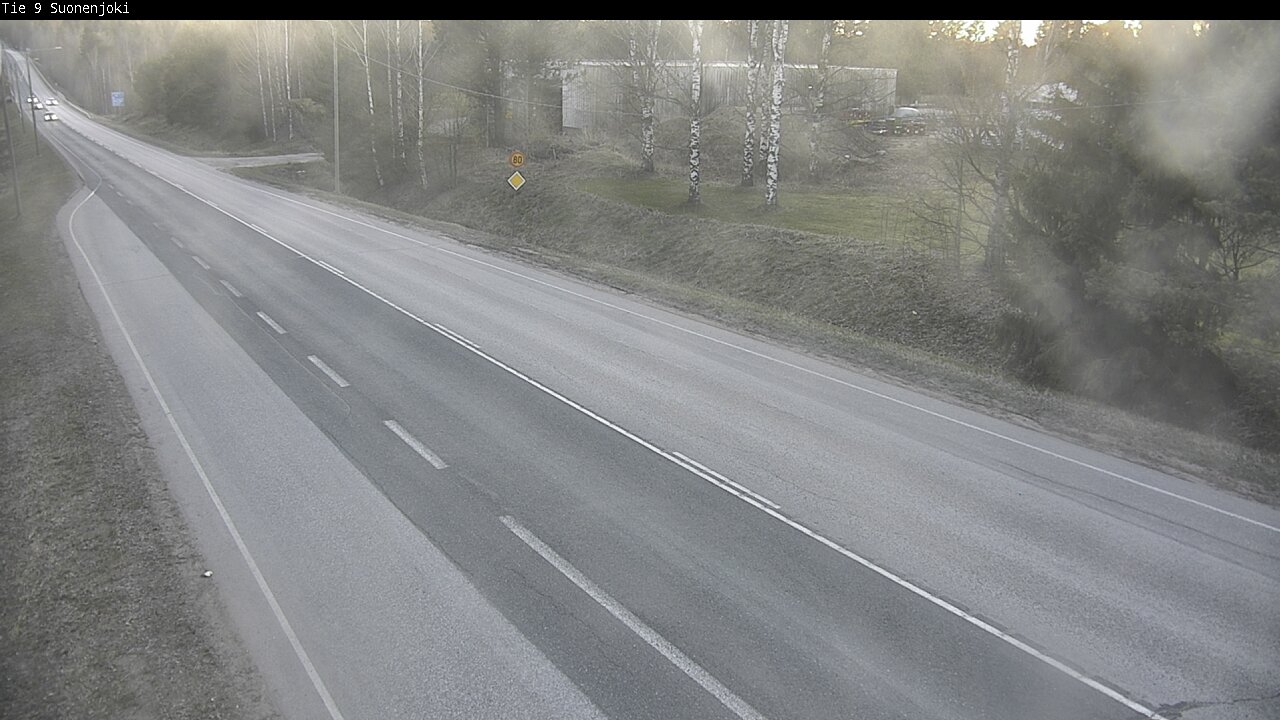 Weather Camera Image Road 9 Suonenjoki, Purola, Suonenjoki, Pohjois-Savo