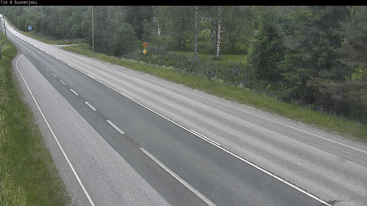 Weather Camera Image Road 9 Suonenjoki, Purola, Suonenjoki, Pohjois-Savo