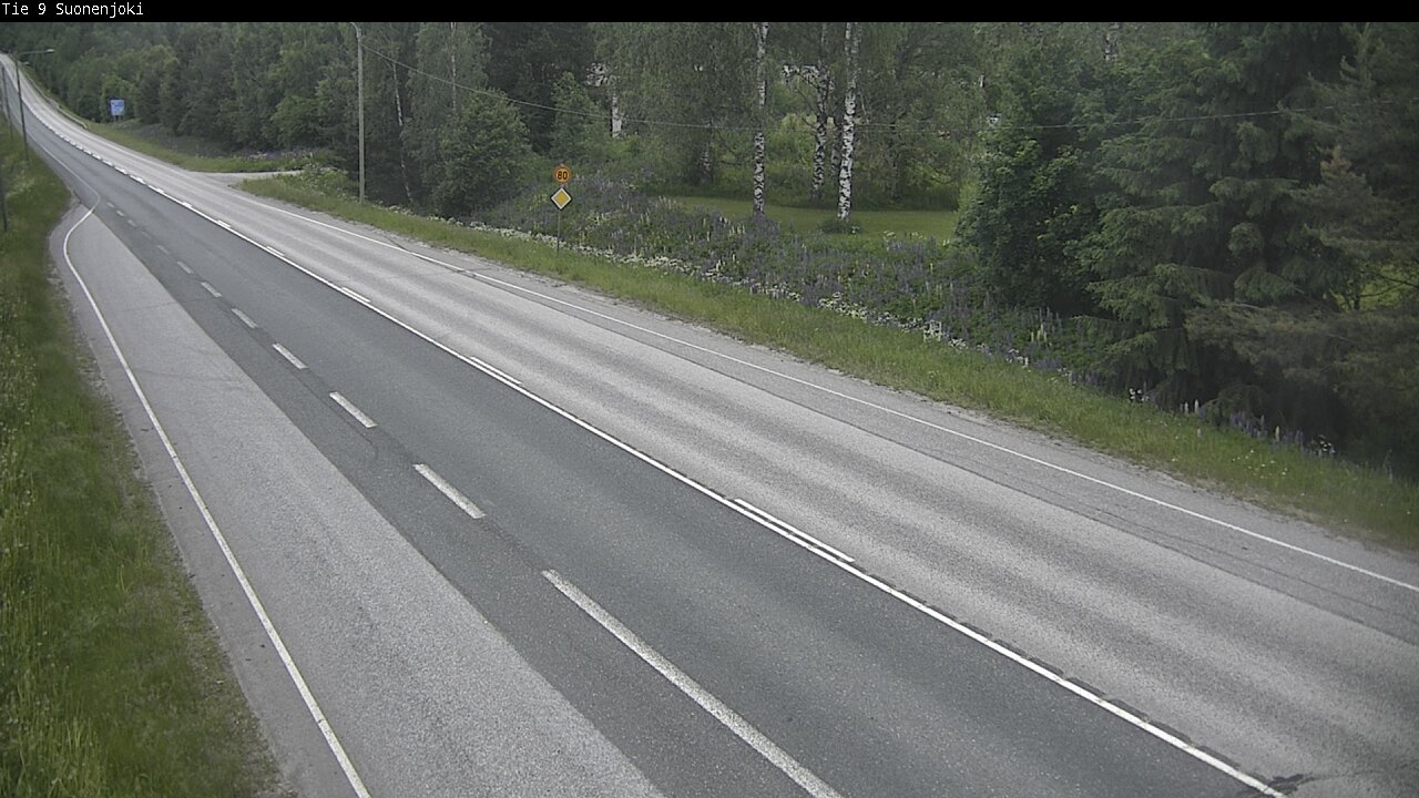 Weather Camera Image Road 9 Suonenjoki, Purola, Suonenjoki, Pohjois-Savo