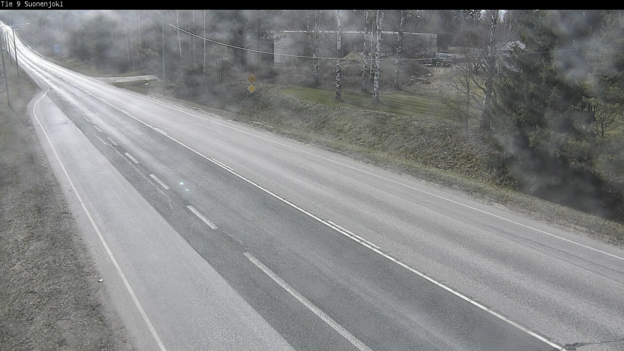 Weather Camera Image Road 9 Suonenjoki, Purola, Suonenjoki, Pohjois-Savo