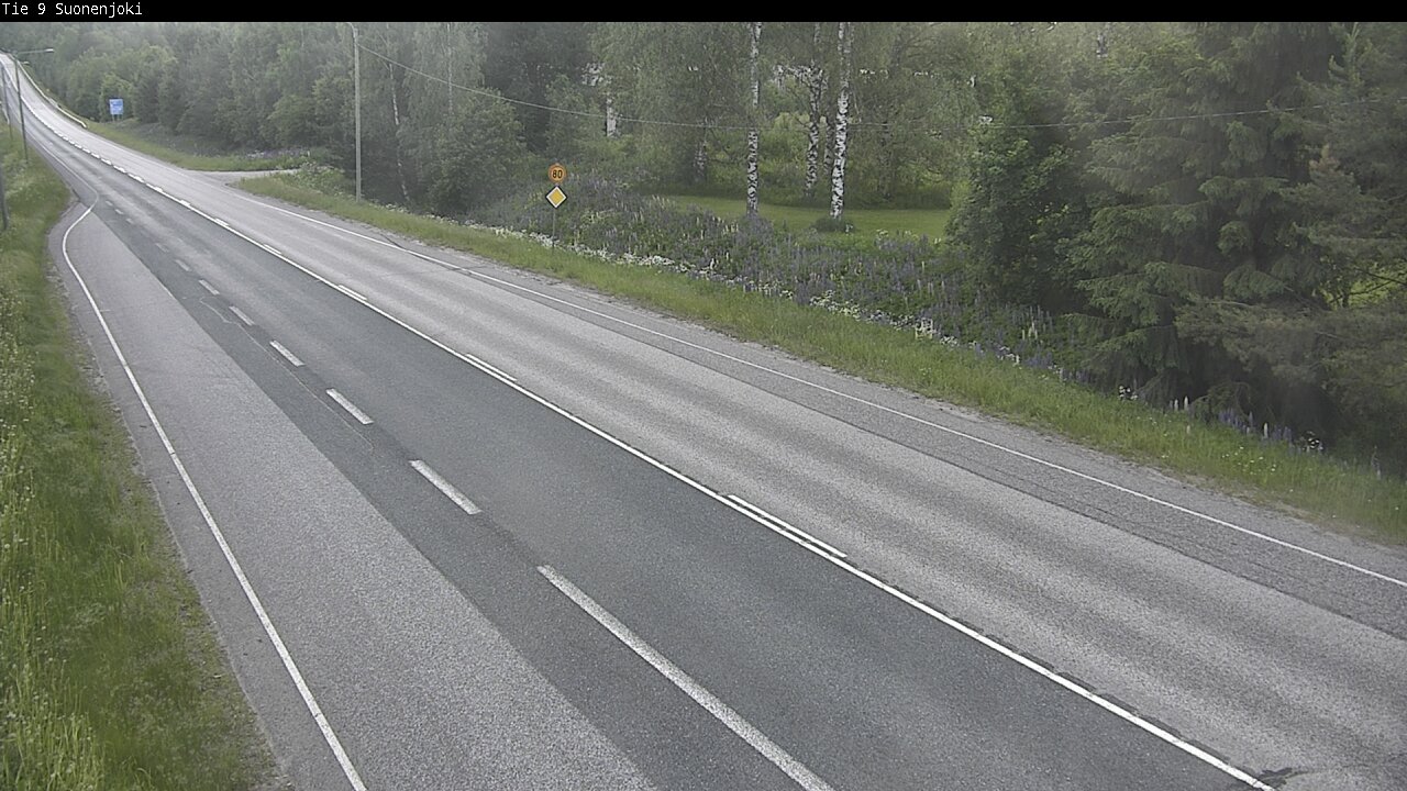 Weather Camera Image Road 9 Suonenjoki, Purola, Suonenjoki, Pohjois-Savo