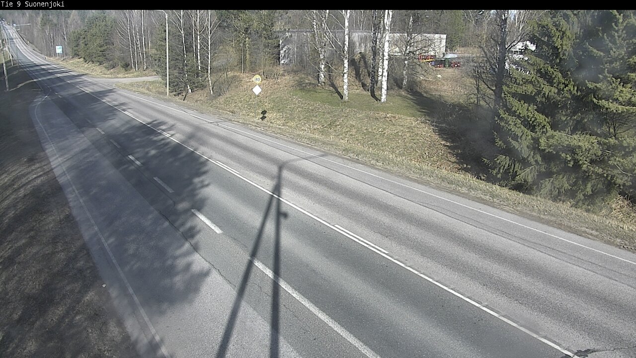 Weather Camera Image Road 9 Suonenjoki, Purola, Suonenjoki, Pohjois-Savo