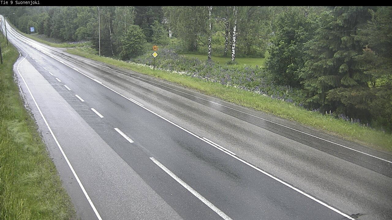 Weather Camera Image Road 9 Suonenjoki, Purola, Suonenjoki, Pohjois-Savo