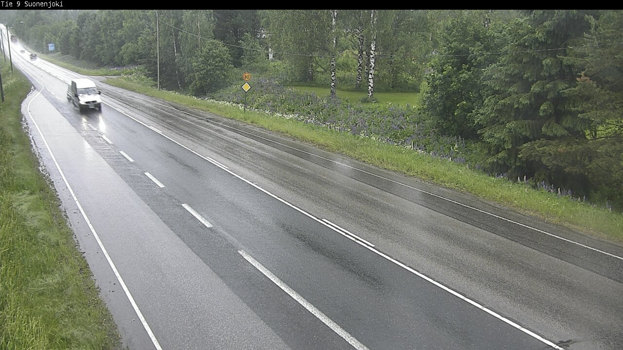 Weather Camera Image Road 9 Suonenjoki, Purola, Suonenjoki, Pohjois-Savo