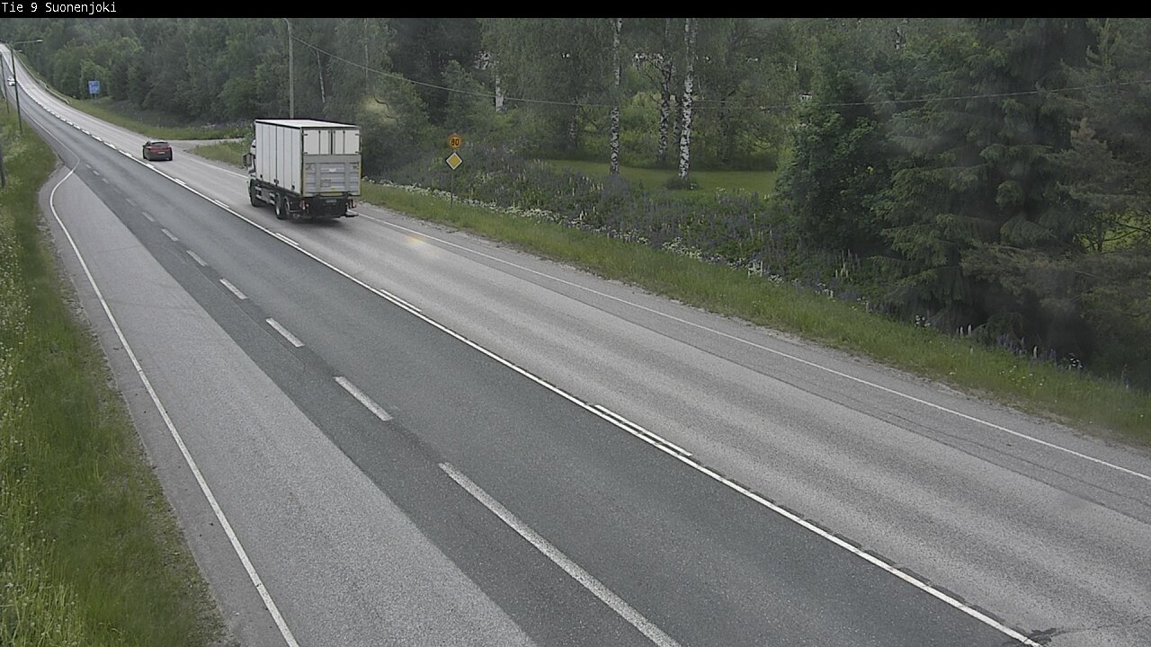 Weather Camera Image Road 9 Suonenjoki, Purola, Suonenjoki, Pohjois-Savo