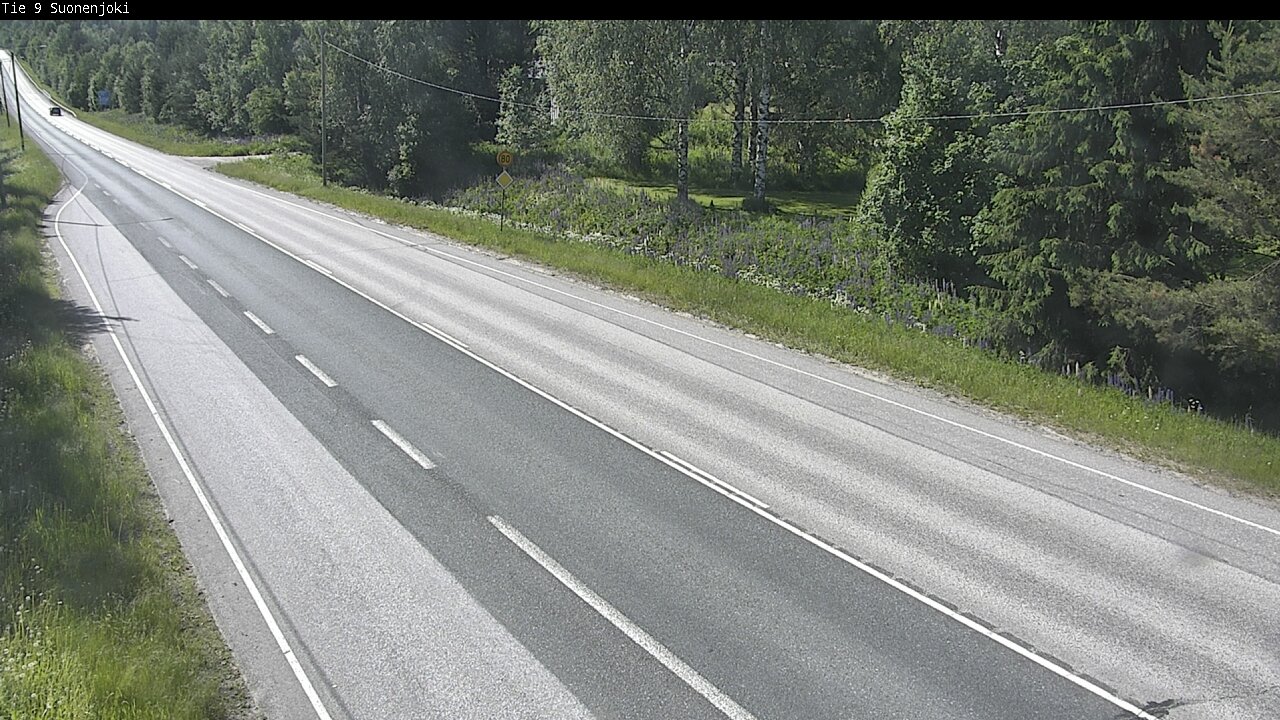 Weather Camera Image Road 9 Suonenjoki, Purola, Suonenjoki, Pohjois-Savo