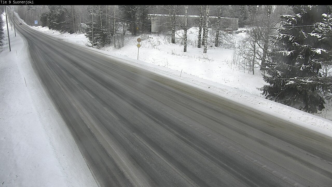 Weather Camera Image Väg 9 Suonenjoki, Purola, Suonenjoki, Pohjois-Savo