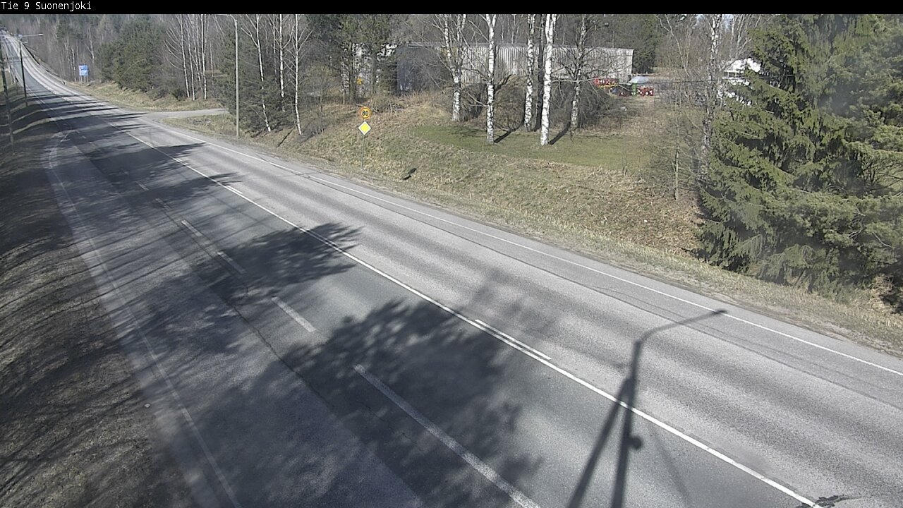 Weather Camera Image Road 9 Suonenjoki, Purola, Suonenjoki, Pohjois-Savo