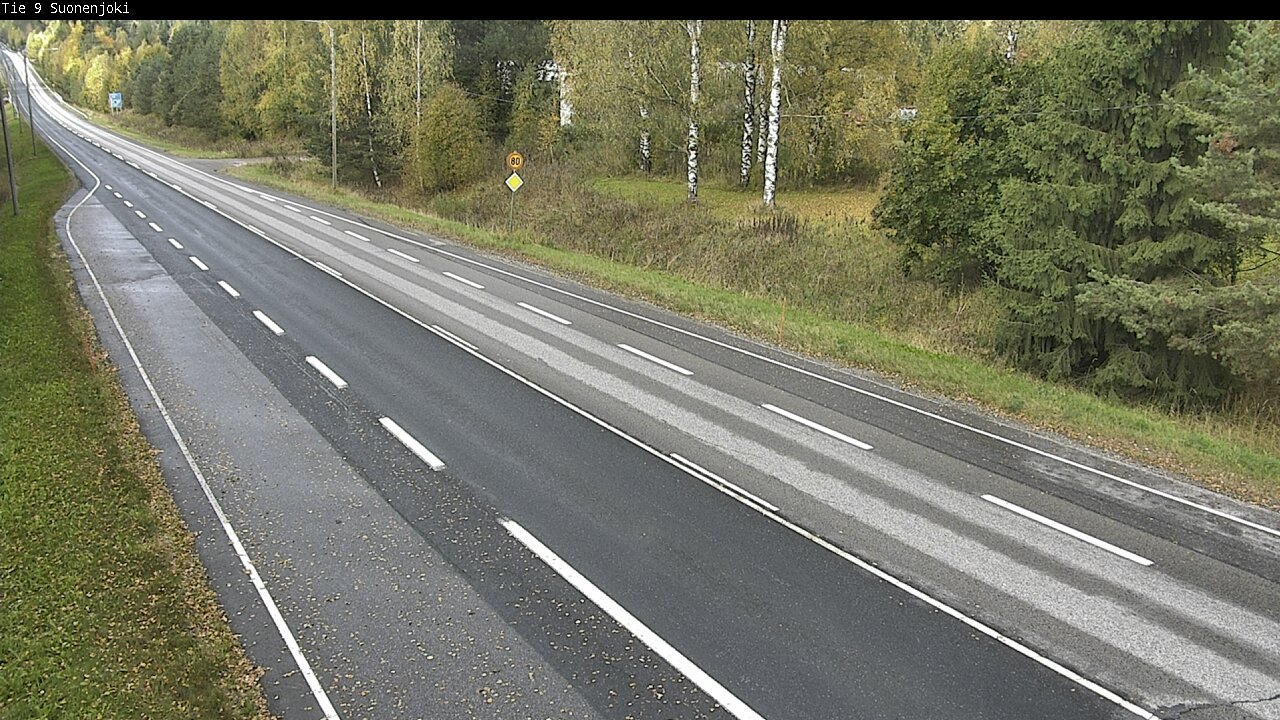 Weather Camera Image Road 9 Suonenjoki, Purola, Suonenjoki, Pohjois-Savo
