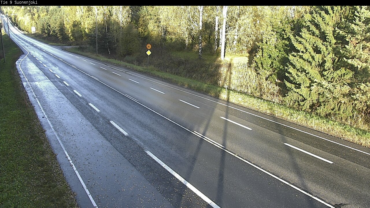 Weather Camera Image Road 9 Suonenjoki, Purola, Suonenjoki, Pohjois-Savo