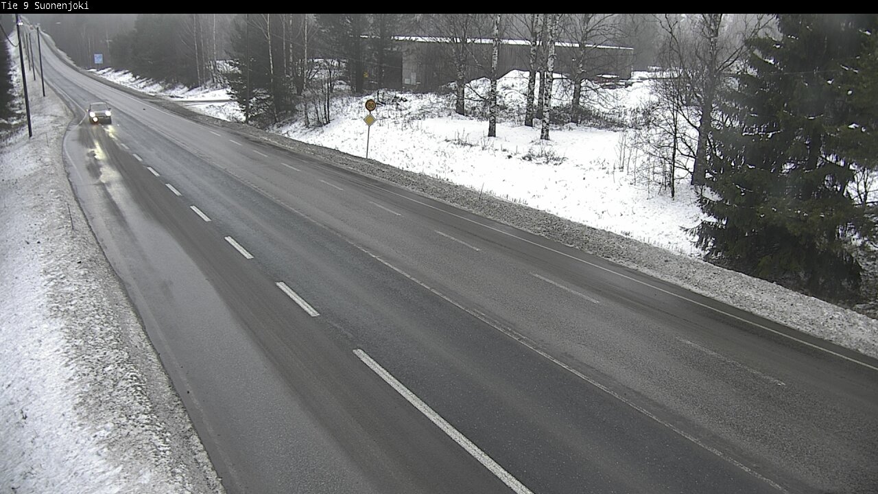 Weather Camera Image Väg 9 Suonenjoki, Purola, Suonenjoki, Pohjois-Savo