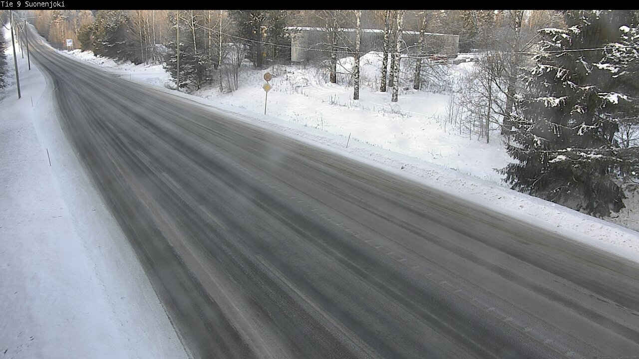 Weather Camera Image Väg 9 Suonenjoki, Purola, Suonenjoki, Pohjois-Savo