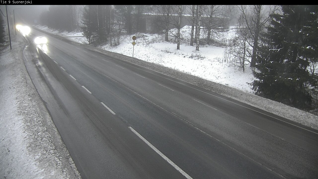 Weather Camera Image Väg 9 Suonenjoki, Purola, Suonenjoki, Pohjois-Savo