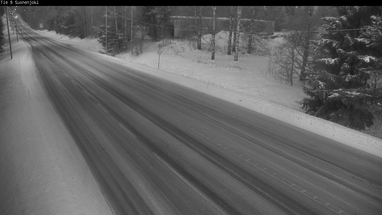 Weather Camera Image Väg 9 Suonenjoki, Purola, Suonenjoki, Pohjois-Savo
