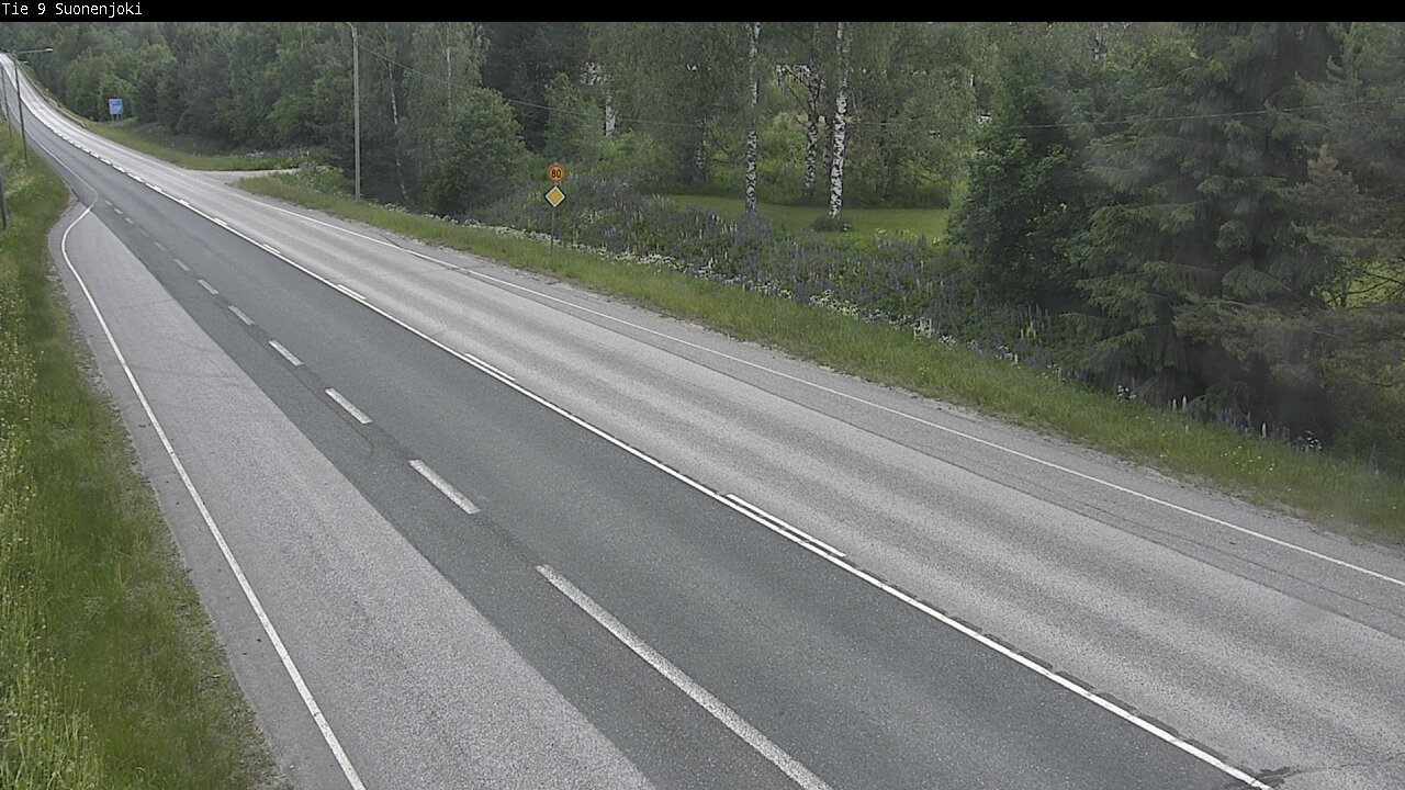 Weather Camera Image Road 9 Suonenjoki, Purola, Suonenjoki, Pohjois-Savo