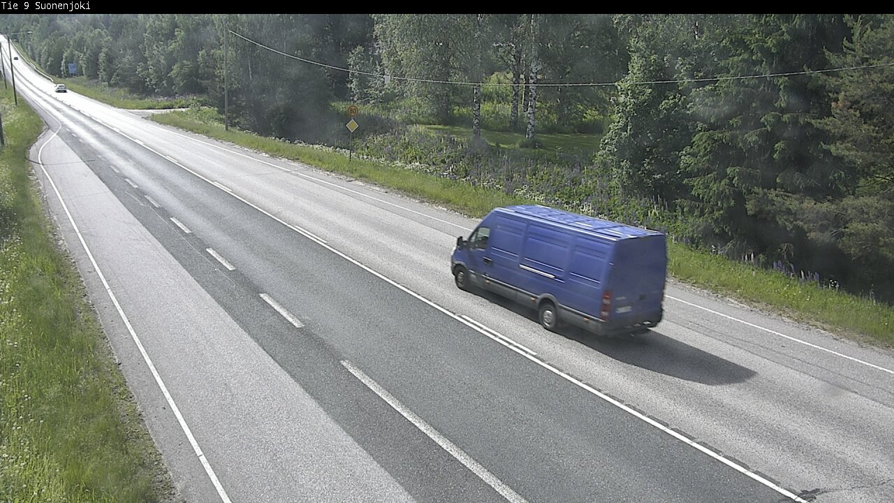 Weather Camera Image Road 9 Suonenjoki, Purola, Suonenjoki, Pohjois-Savo