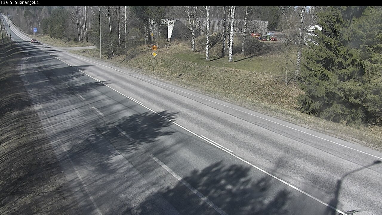 Weather Camera Image Road 9 Suonenjoki, Purola, Suonenjoki, Pohjois-Savo