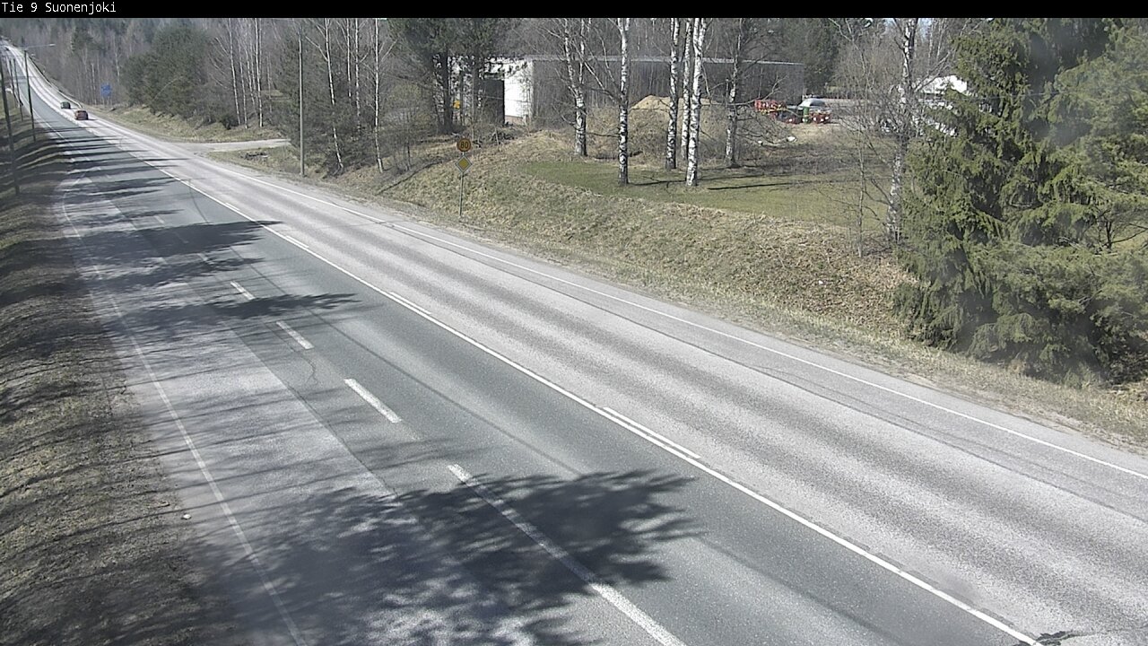 Weather Camera Image Road 9 Suonenjoki, Purola, Suonenjoki, Pohjois-Savo