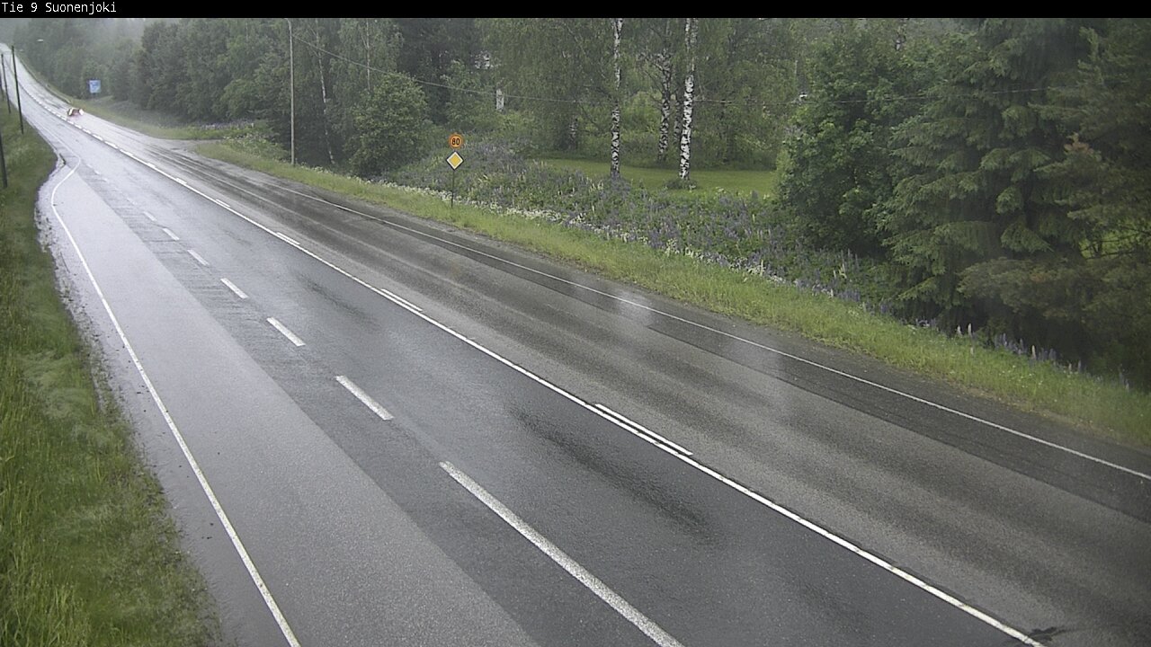 Weather Camera Image Road 9 Suonenjoki, Purola, Suonenjoki, Pohjois-Savo