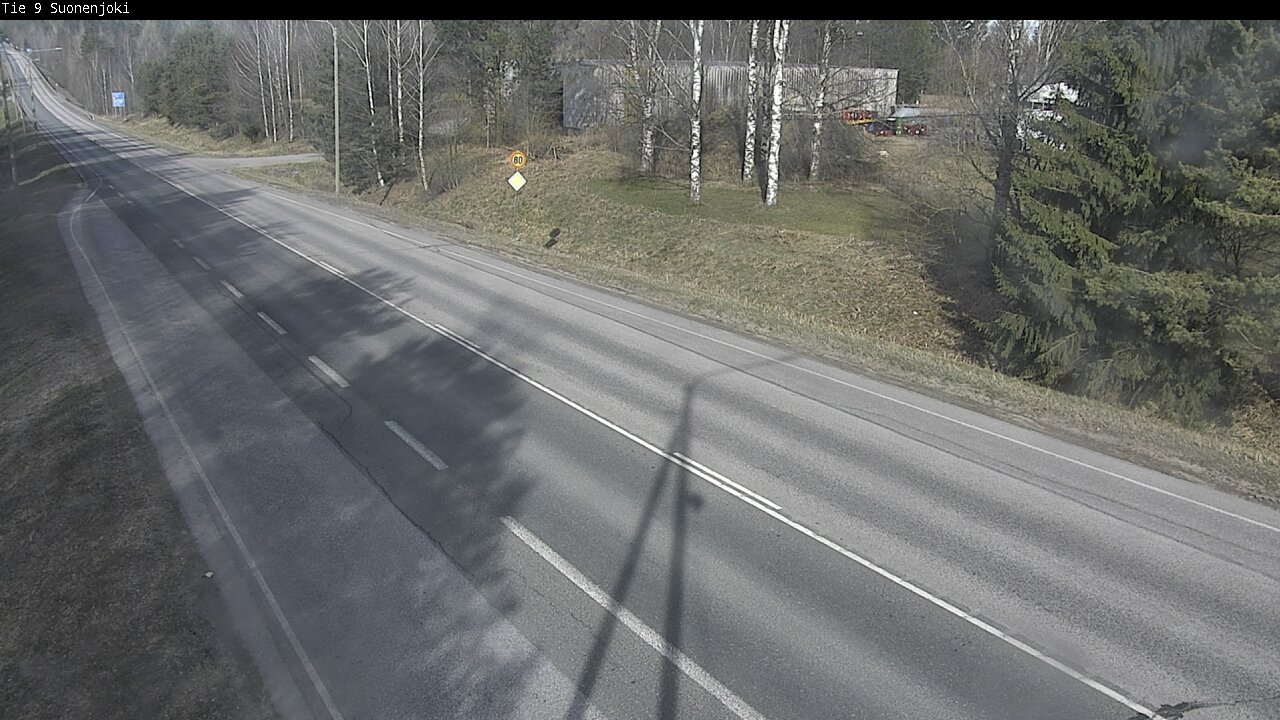 Weather Camera Image Road 9 Suonenjoki, Purola, Suonenjoki, Pohjois-Savo