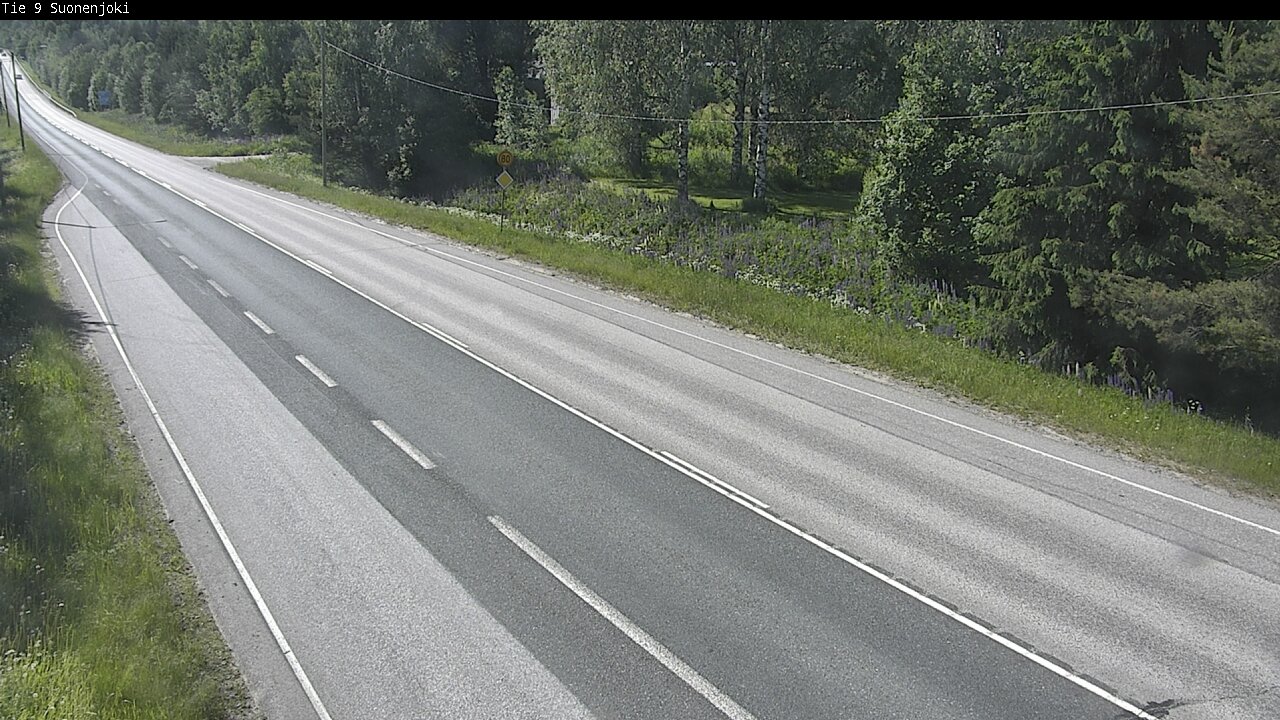 Weather Camera Image Road 9 Suonenjoki, Purola, Suonenjoki, Pohjois-Savo