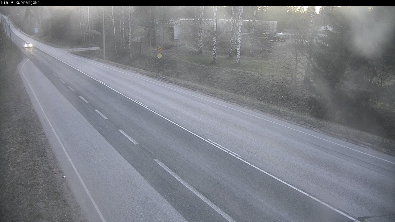 Weather Camera Image Road 9 Suonenjoki, Purola, Suonenjoki, Pohjois-Savo