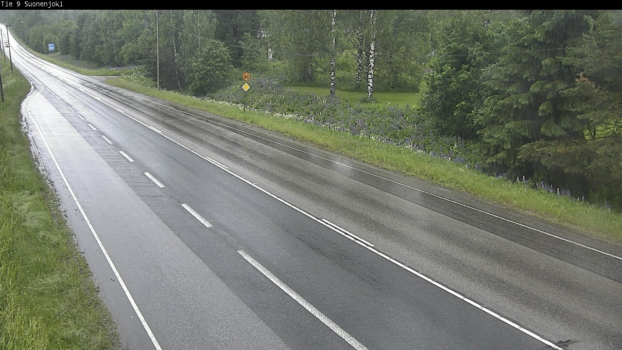 Weather Camera Image Väg 9 Suonenjoki, Purola, Suonenjoki, Pohjois-Savo