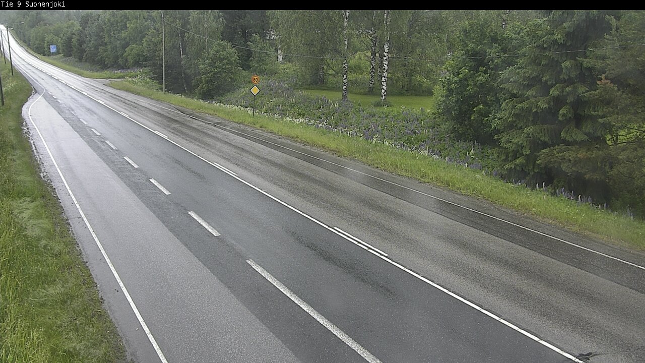 Weather Camera Image Väg 9 Suonenjoki, Purola, Suonenjoki, Pohjois-Savo
