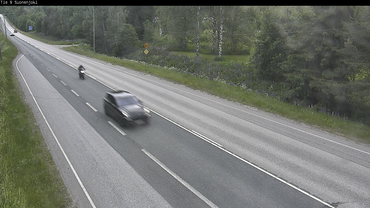 Weather Camera Image Road 9 Suonenjoki, Purola, Suonenjoki, Pohjois-Savo