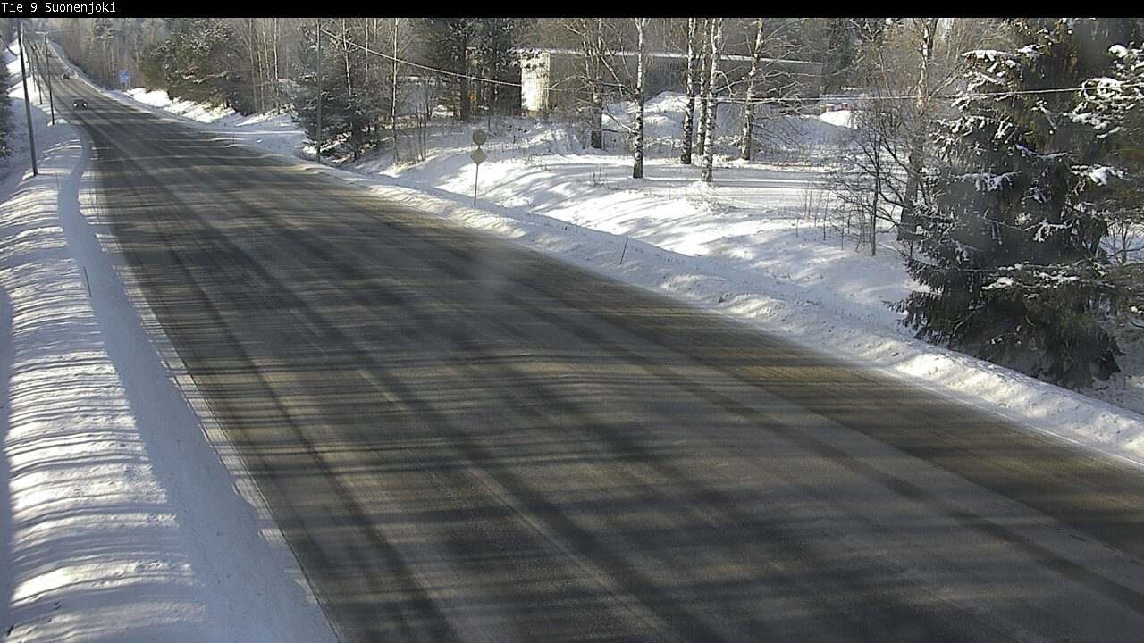 Weather Camera Image Väg 9 Suonenjoki, Purola, Suonenjoki, Pohjois-Savo