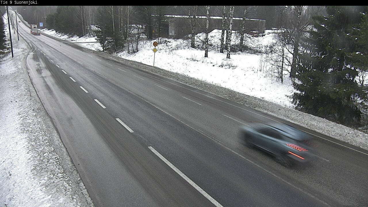 Weather Camera Image Väg 9 Suonenjoki, Purola, Suonenjoki, Pohjois-Savo