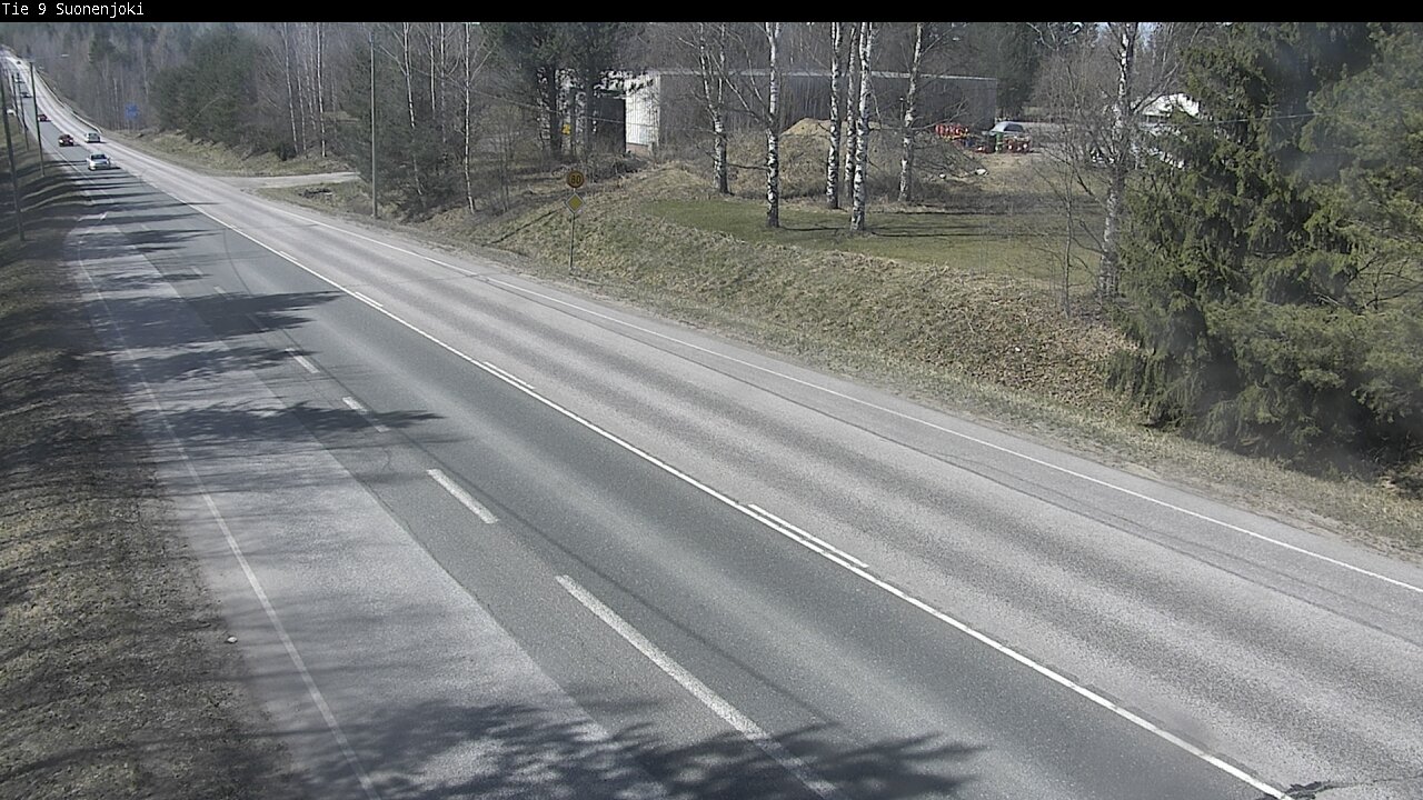 Weather Camera Image Road 9 Suonenjoki, Purola, Suonenjoki, Pohjois-Savo