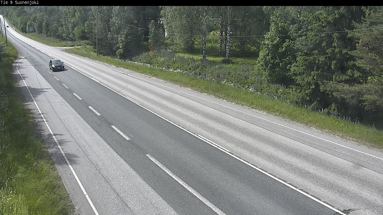 Weather Camera Image Road 9 Suonenjoki, Purola, Suonenjoki, Pohjois-Savo