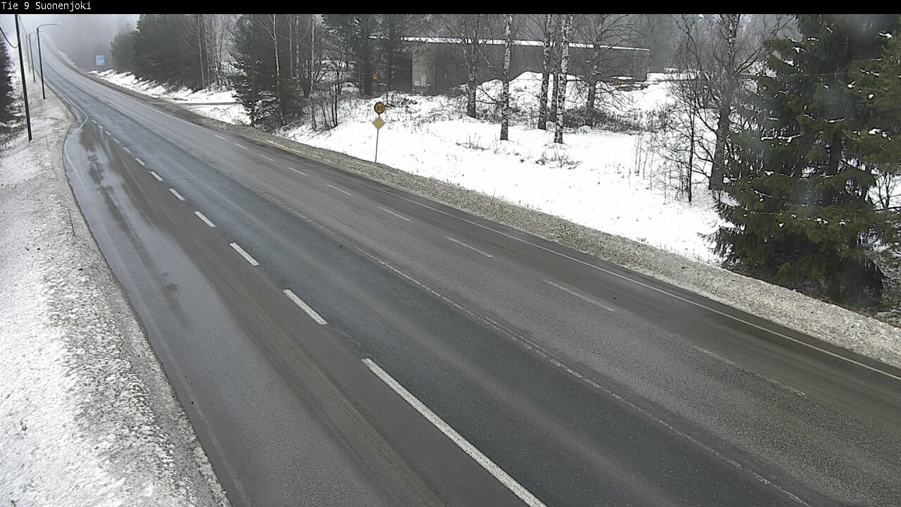 Weather Camera Image Väg 9 Suonenjoki, Purola, Suonenjoki, Pohjois-Savo
