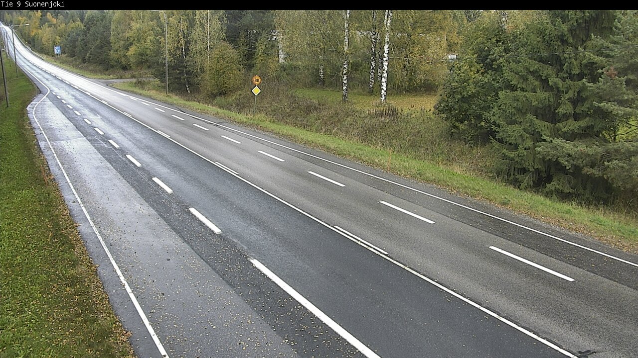 Weather Camera Image Road 9 Suonenjoki, Purola, Suonenjoki, Pohjois-Savo