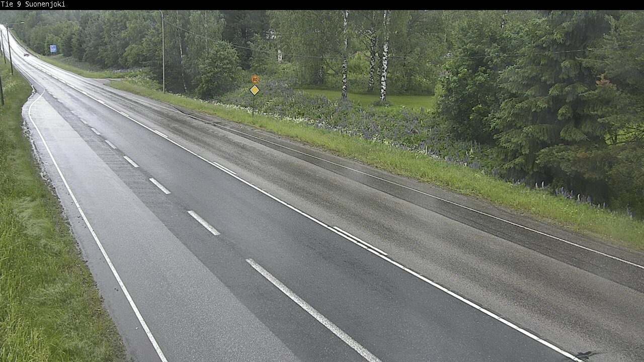 Weather Camera Image Väg 9 Suonenjoki, Purola, Suonenjoki, Pohjois-Savo