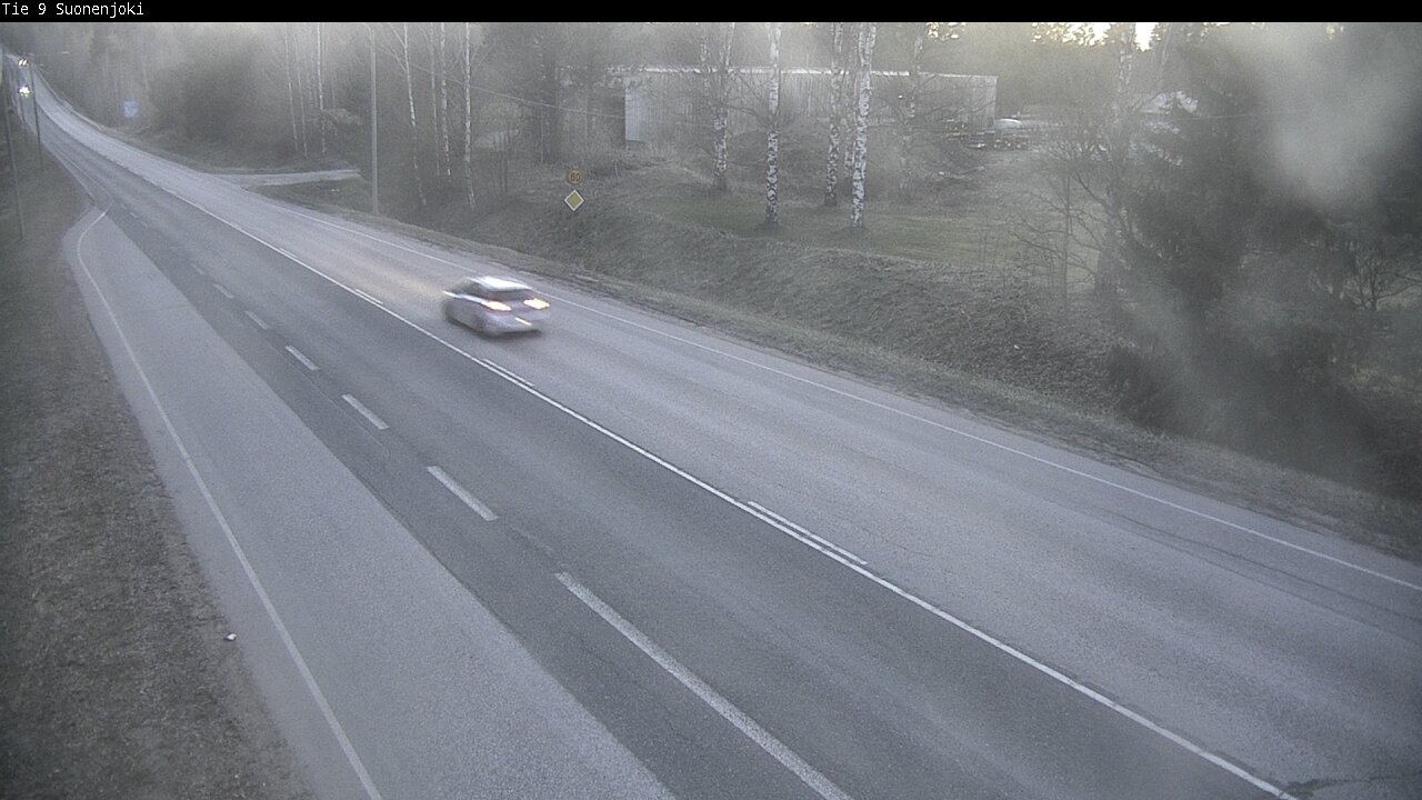 Weather Camera Image Road 9 Suonenjoki, Purola, Suonenjoki, Pohjois-Savo