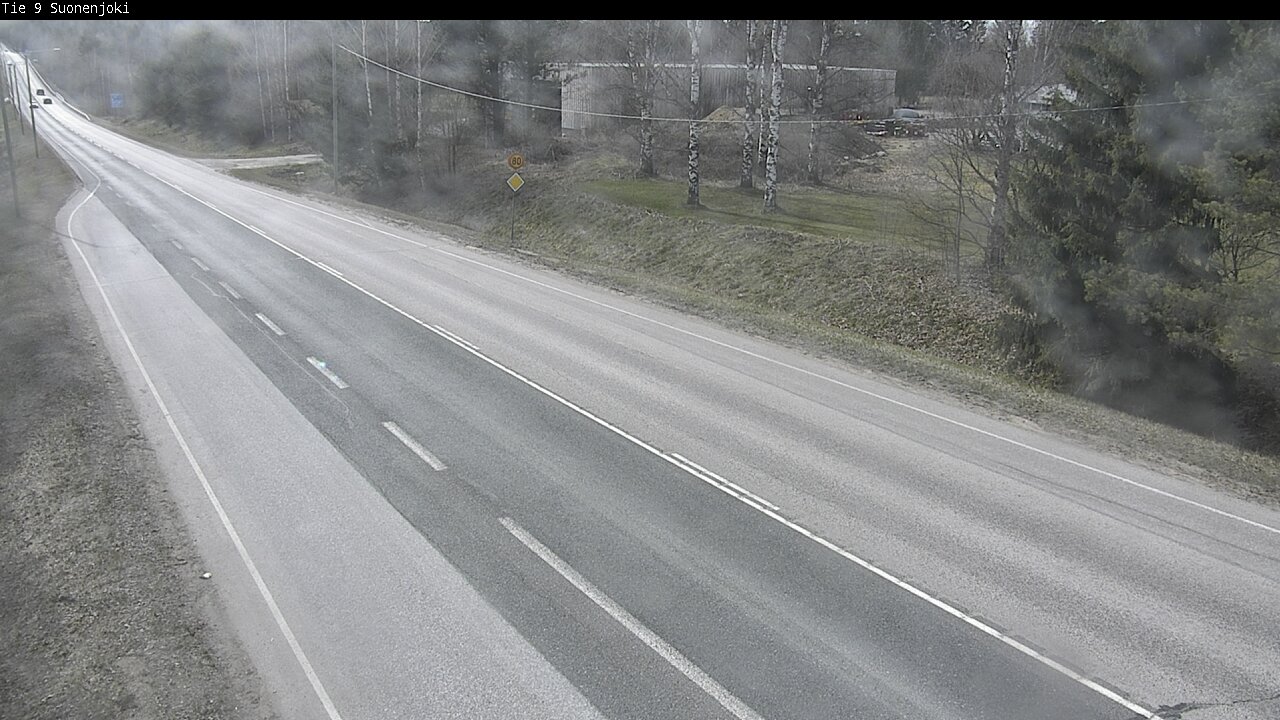 Weather Camera Image Road 9 Suonenjoki, Purola, Suonenjoki, Pohjois-Savo