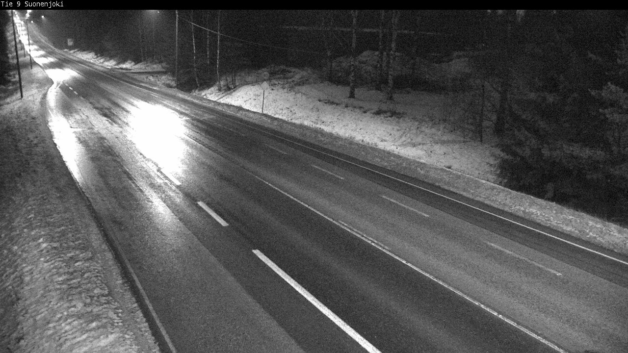 Weather Camera Image Väg 9 Suonenjoki, Purola, Suonenjoki, Pohjois-Savo