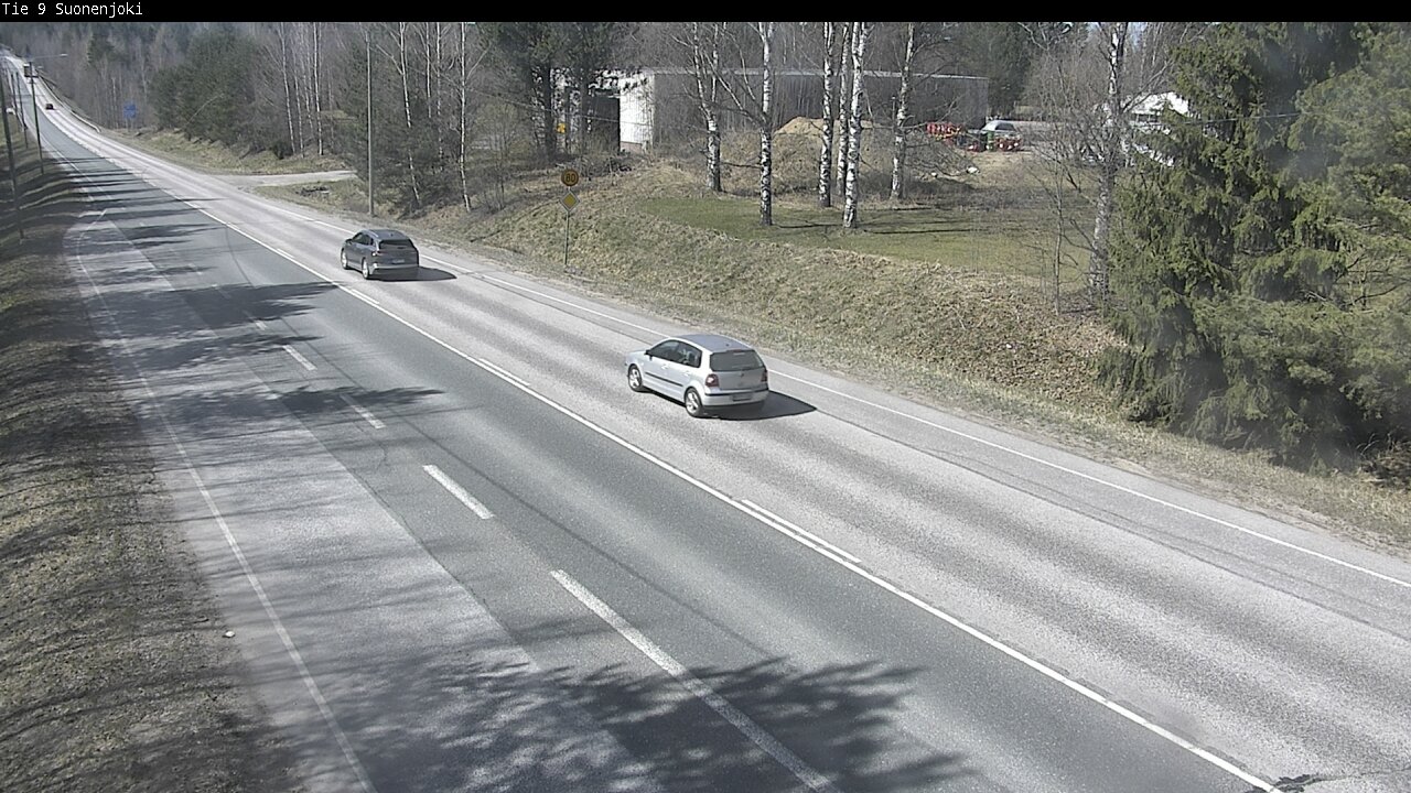 Weather Camera Image Road 9 Suonenjoki, Purola, Suonenjoki, Pohjois-Savo