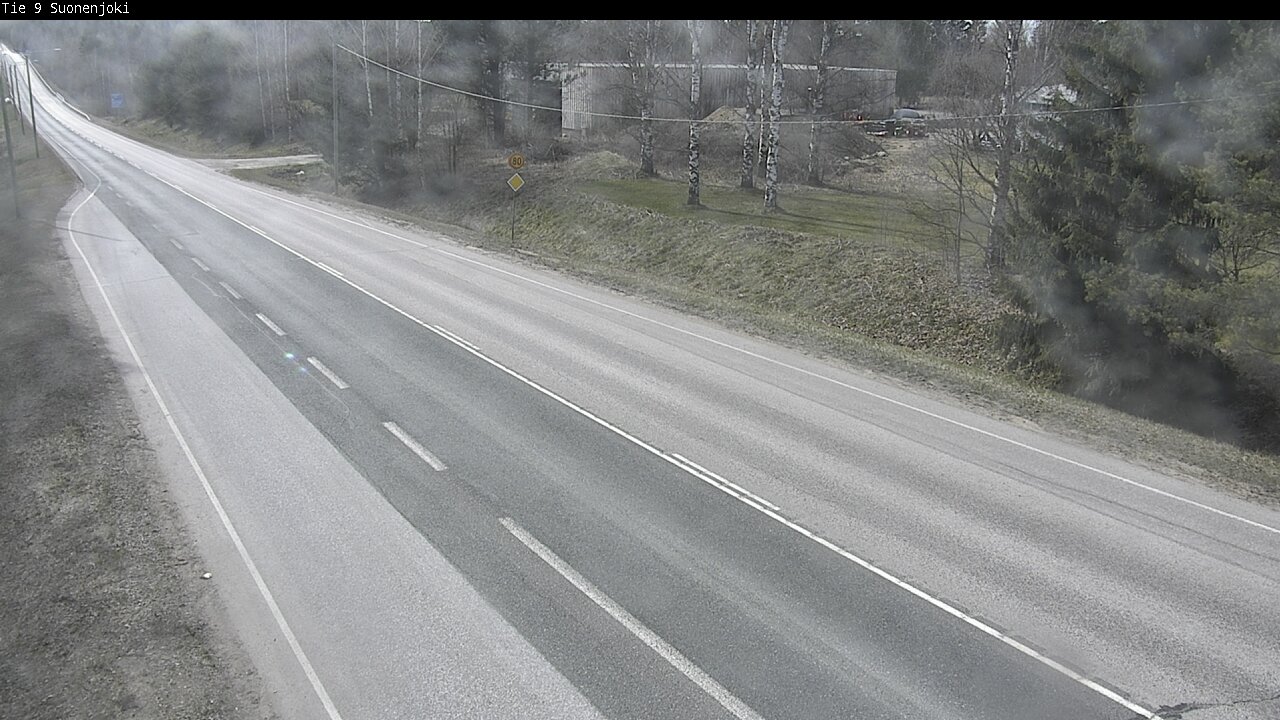 Weather Camera Image Road 9 Suonenjoki, Purola, Suonenjoki, Pohjois-Savo