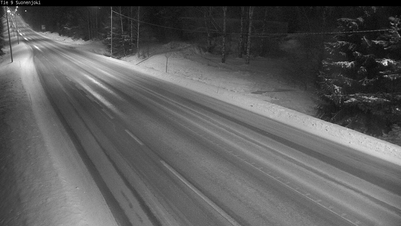 Weather Camera Image Väg 9 Suonenjoki, Purola, Suonenjoki, Pohjois-Savo