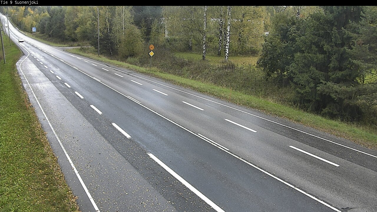 Weather Camera Image Road 9 Suonenjoki, Purola, Suonenjoki, Pohjois-Savo