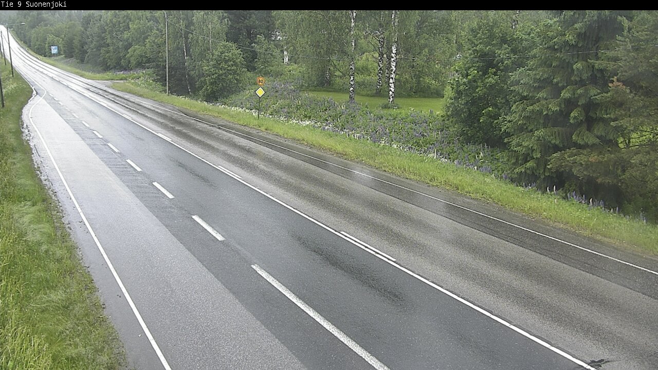 Weather Camera Image Väg 9 Suonenjoki, Purola, Suonenjoki, Pohjois-Savo