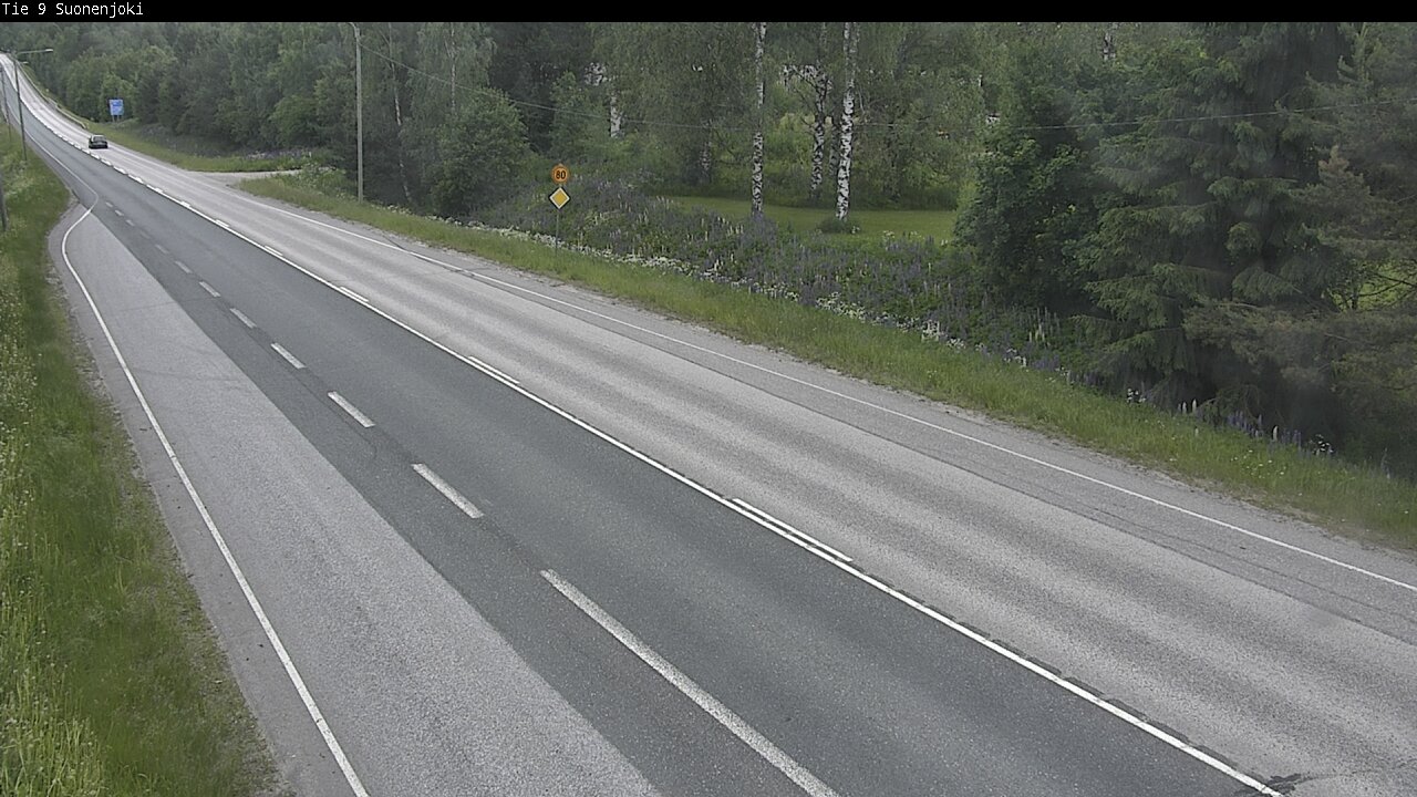 Weather Camera Image Road 9 Suonenjoki, Purola, Suonenjoki, Pohjois-Savo