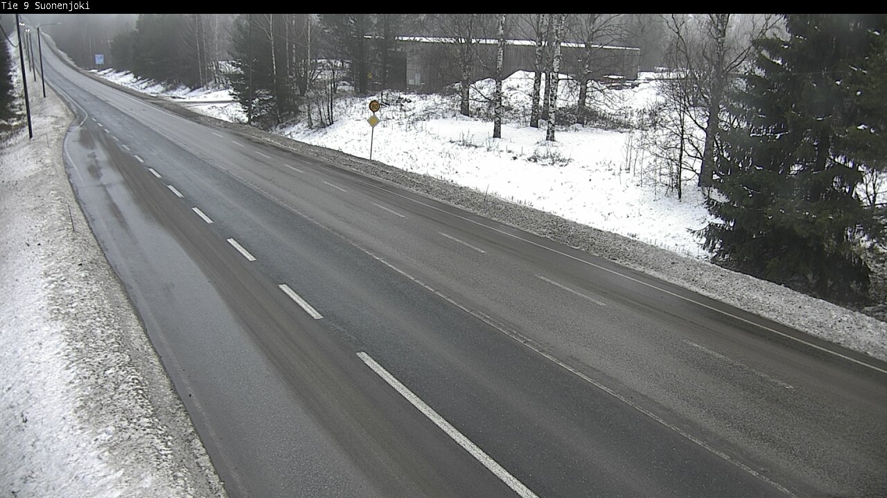 Weather Camera Image Väg 9 Suonenjoki, Purola, Suonenjoki, Pohjois-Savo