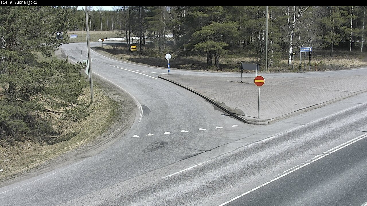 Weather Camera Image Road 9 Suonenjoki, Purola, Suonenjoki, Pohjois-Savo